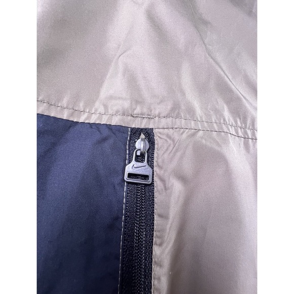Vintage Nike Windbreaker Men's Large Full Zip Large Zip Pockets Running Golf Gym - Picture 3 of 14